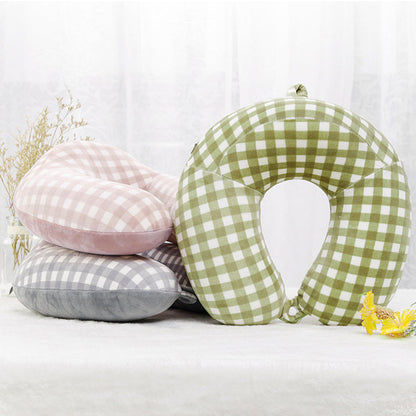 Memory Foam Neck Pillow with Polyester Fiber