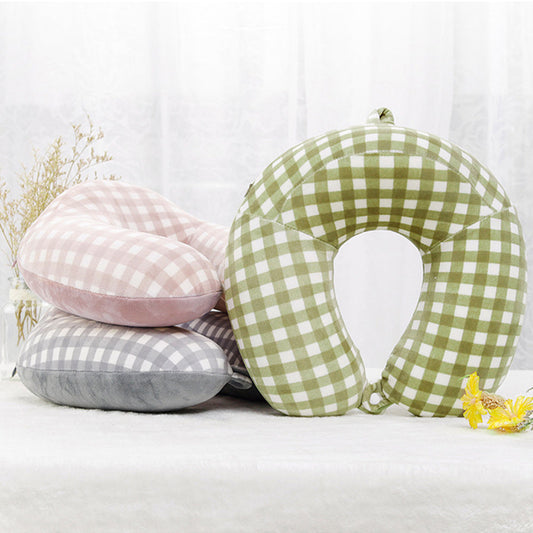 Memory Foam Neck Pillow with Polyester Fiber