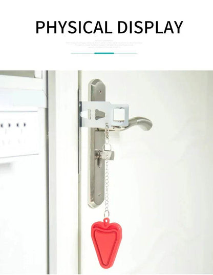 Portable Door Lock for Travel | Anti-Theft Hotel Lock