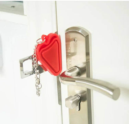 Portable Door Lock for Travel | Anti-Theft Hotel Lock