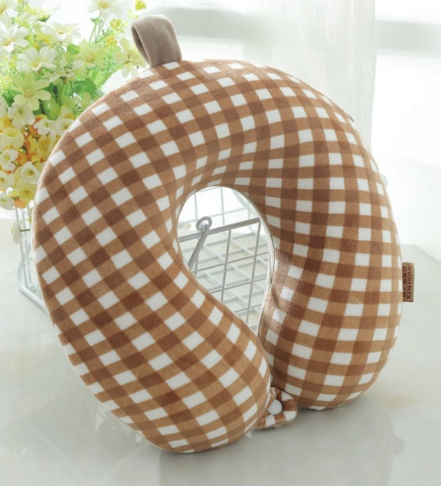 Memory Foam Neck Pillow with Polyester Fiber
