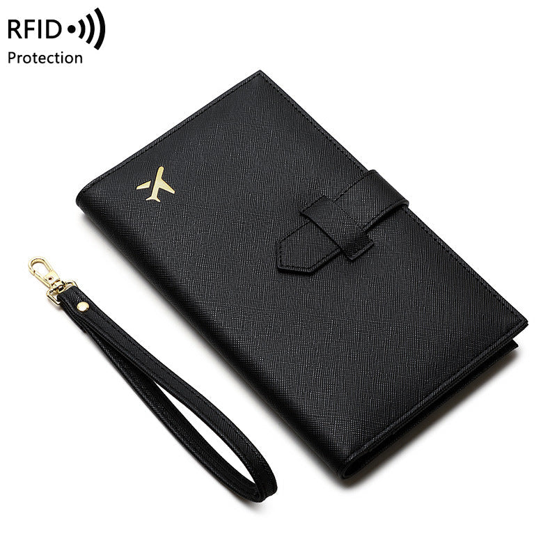 RFID Passport Holder Multifunctional Long Wallet