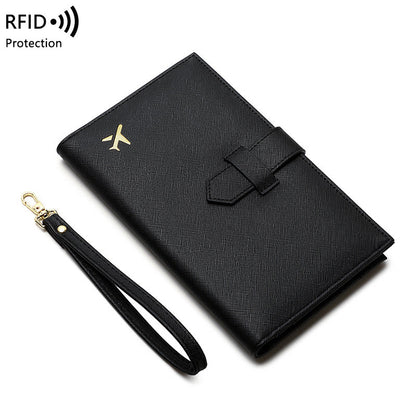 RFID Passport Holder Multifunctional Long Wallet