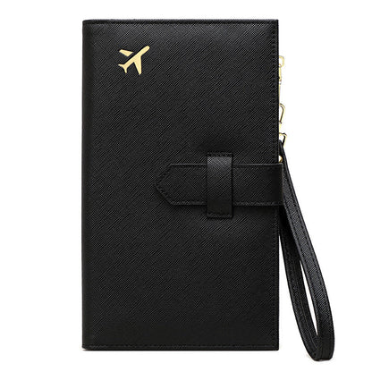 RFID Passport Holder Multifunctional Long Wallet