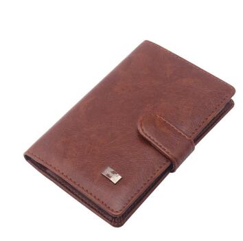 PU Leather Passport Cover Wallet