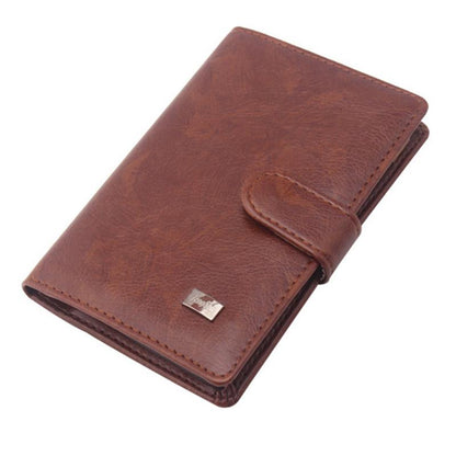 PU Leather Passport Cover Wallet