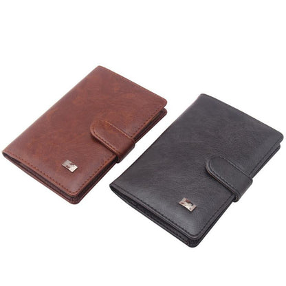 PU Leather Passport Cover Wallet