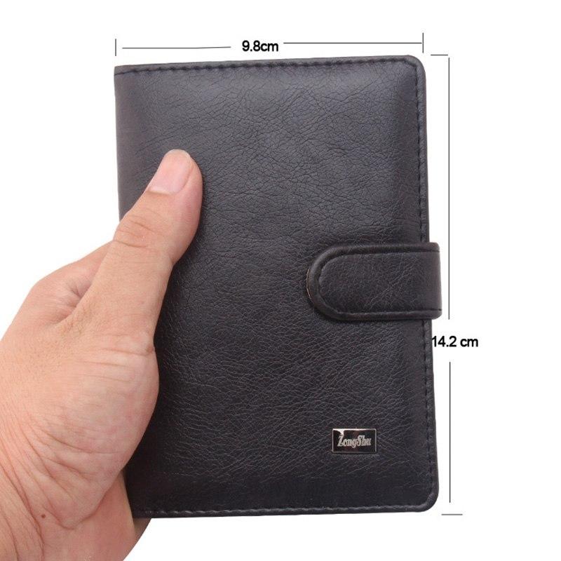 PU Leather Passport Cover Wallet